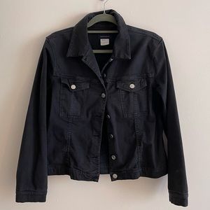 Piazza Sempione Black Denim Jacket